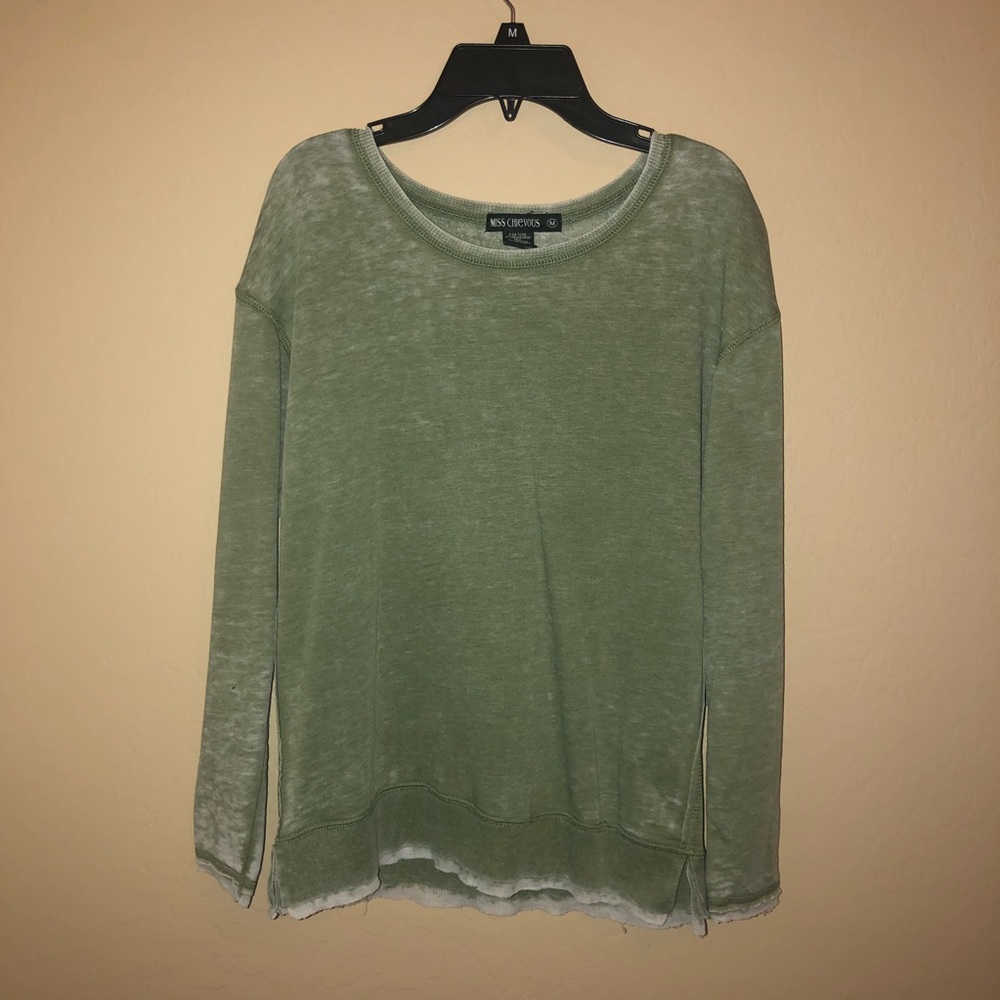 Olive green sweater